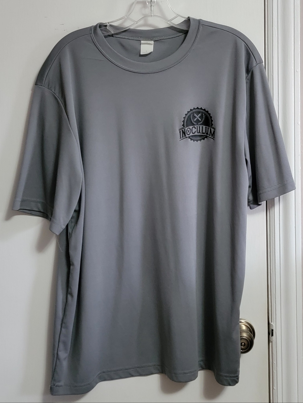 Inoculum Ale Works gray Sport-Tek T-shirt